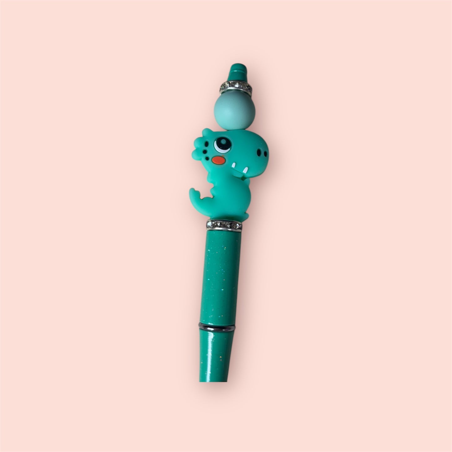 Dinosaur Beaded Ink Pen