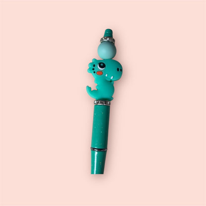 Dinosaur Beaded Ink Pen
