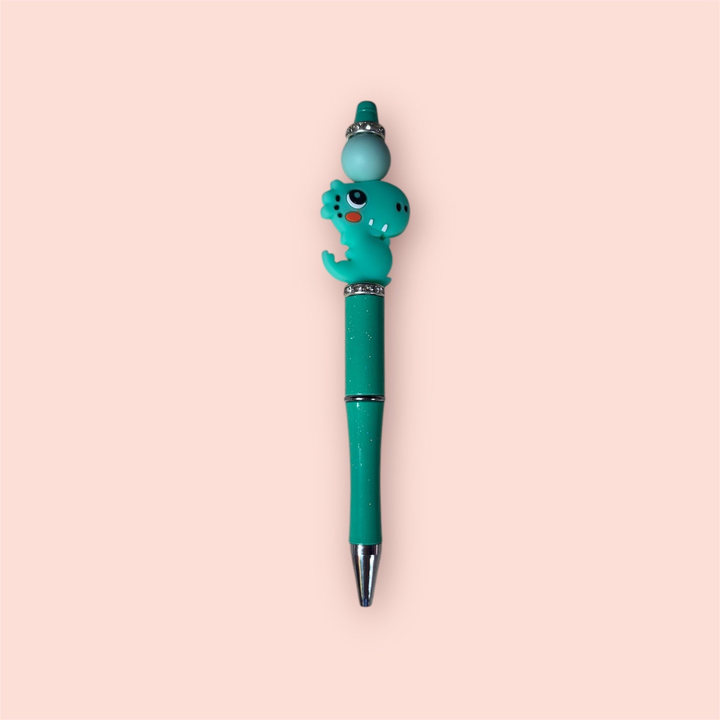 Dinosaur Beaded Ink Pen